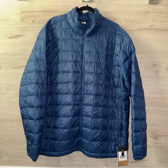 The North Face Thermoball Eco Jacket Mens Size 3XL Slim Fit Shady Blue NWT